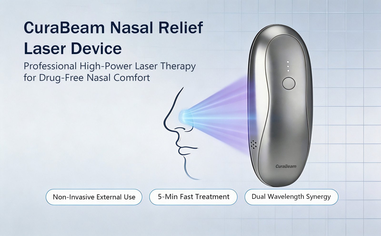 CuraBeam Nasal Relief Laser Device